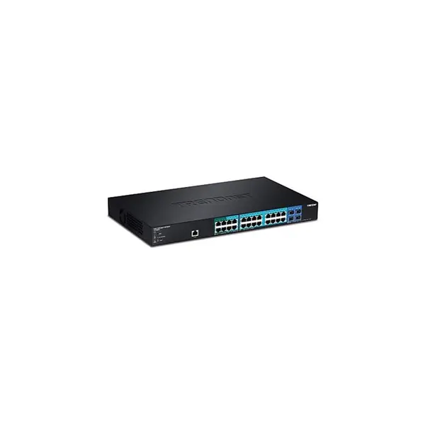 سوییچ 28 پورت ترندنت مدل TL2-PG284 Trendnet TL2-PG284 28-Port Switch