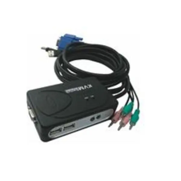 کی وی ام سوئیچ 2 پورت فرانت مدل FN-K2US Faranet USB 2port KVM Switch With Cable - 5