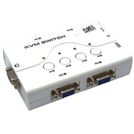 Knet Plus 1.2M 2-Port VGA KVM Switch