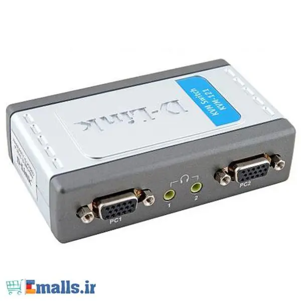 سوییچ 2 پورت KVM همراه با پشتیبانی از صدای دی-لینک مدل KVM-121 D-Link KVM-121 2-Port KVM Switch with Audio Support - 3