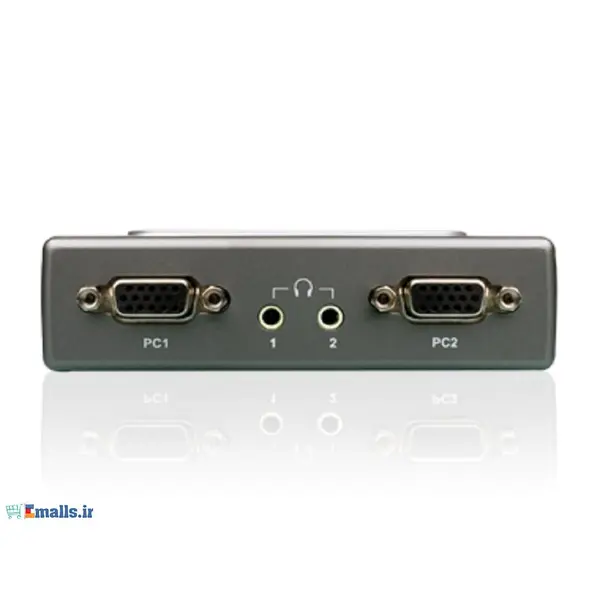 سوییچ 2 پورت KVM همراه با پشتیبانی از صدای دی-لینک مدل KVM-121 D-Link KVM-121 2-Port KVM Switch with Audio Support - 4