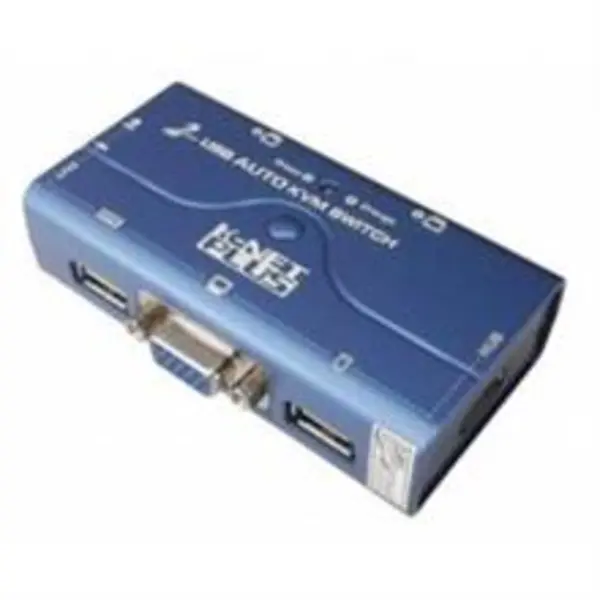 سوئیچ کی وی ام کی نت 2 پورت یو اس بی با کابل KVM Switch Knet 2Port USB with cable - 5