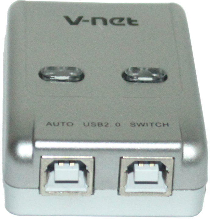 KVM Switch Knet 2Port USB with cable