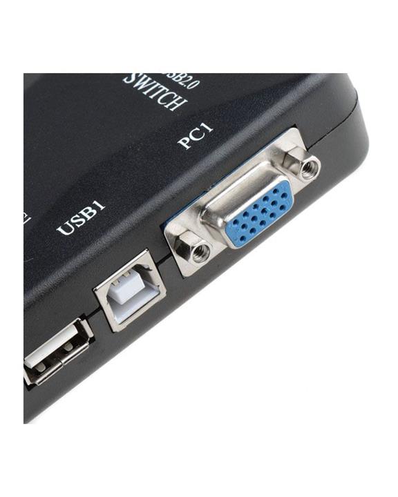 KVM Switch Knet 2Port USB with cable