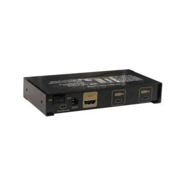 کی وی ام سوئیچ 2 پورت Type C اتوماتیک همراه کابل کی نت پلاس KP-SWKC002