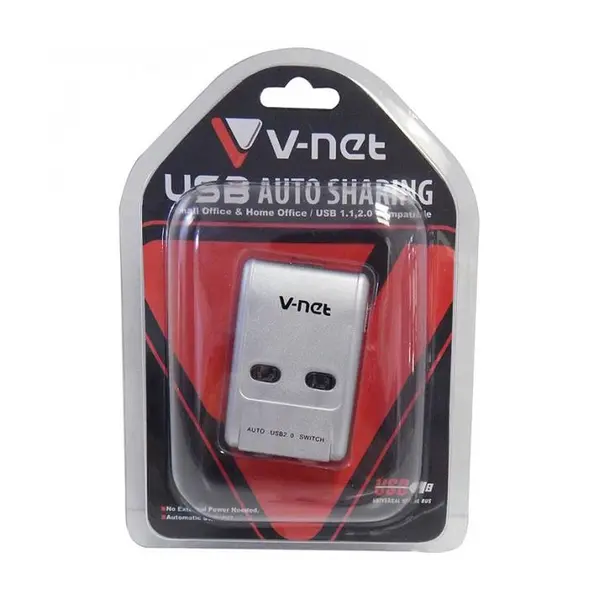 سوئیچ 2 پورت USB اتوماتیک وی نت - 3
