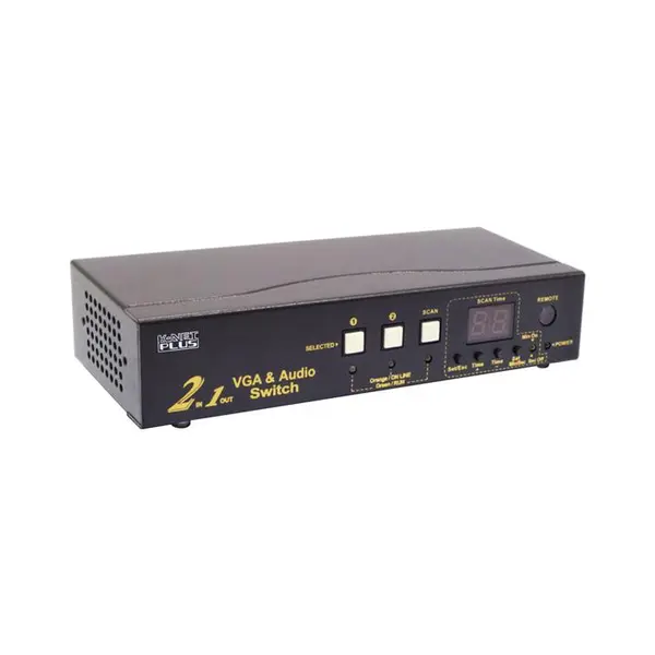 سوییچ 2 پورت VGA کی نت پلاس مدلKPS7302 KNETPLUS KPS7302 Auto VGA Switch 2Port - 2