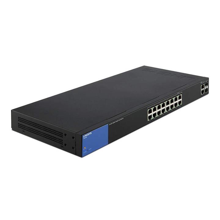 Linksys LGS318P 18-Port business Gigabit POE+ Smart Switch