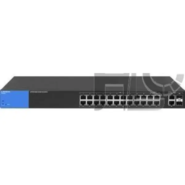 سوئیچ لینک سیس مدل ال جی اس 326 پی Linksys LGS326P 26-Port business Gigabit POE+ Smart Switch - 3