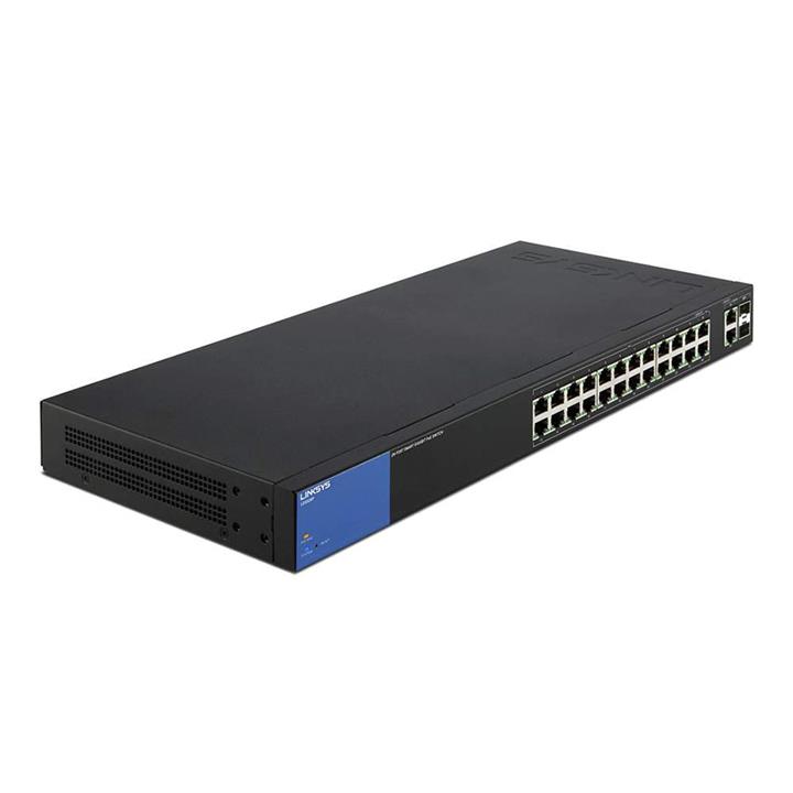 Linksys LGS326P 26-Port business Gigabit POE+ Smart Switch