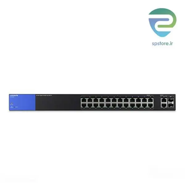 سوئیچ لینک سیس مدل ال جی اس 326 ام پی Switch: Linksys Business 26-Port LGS326MP-EU - 2