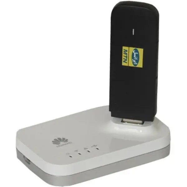 مودم همراه 3G/4G ایرانسل مدل Huawei E3372 به همراه روتر تی پی-لینک مدل MR3220 Irancell E3372 3G/4G USB Dongle+ Tp-Link MR3220 3G/4G Router