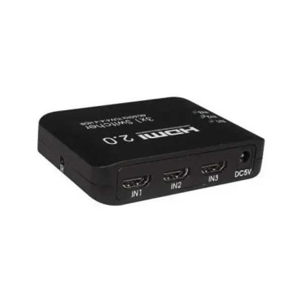 سوئیچ 3 پورت HDMI همراه آداپتور کی نت پلاس KP-SWHD2003