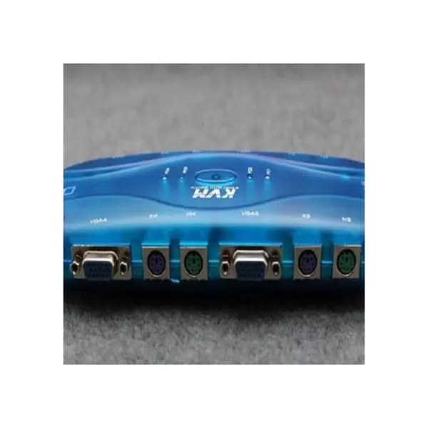سوئیچ کی وی ام کی نت 4 پورت پی اس 2 با کابل KVM Switch Knet 4Port PS2 with cable - 4