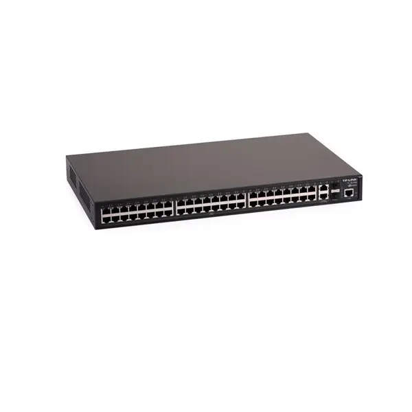 سوئیچ 48 پورت تی پی لینک مدل اس ال 3452 TP-LINK TL-SL3452 JetStream 48-Port 10/100Mbps + 4-Port Gigabit L2 Managed Switch - 3