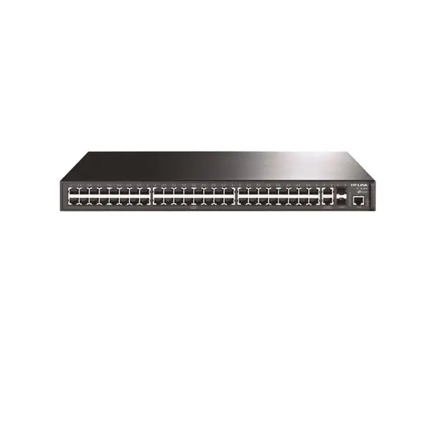سوئیچ 48 پورت تی پی لینک مدل اس ال 3452 TP-LINK TL-SL3452 JetStream 48-Port 10/100Mbps + 4-Port Gigabit L2 Managed Switch - 4