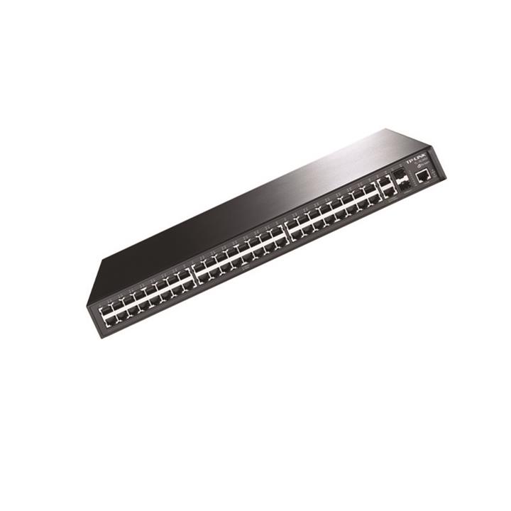 TP-LINK TL-SL3452 JetStream 48-Port 10/100Mbps + 4-Port Gigabit L2 Managed Switch