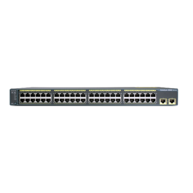 Cisco WS-C2960-48TT-L 48-Port Switch