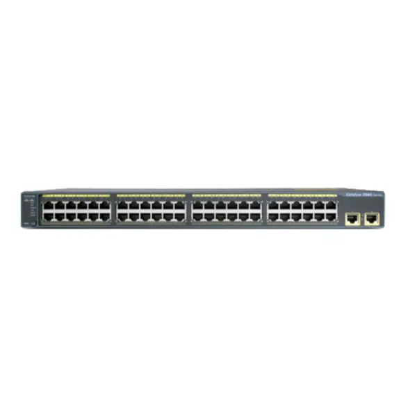 سوئیچ 48 پورت سیسکو Cisco WS-C2960-48TT-L Cisco WS-C2960-48TT-L 48-Port Switch - 4