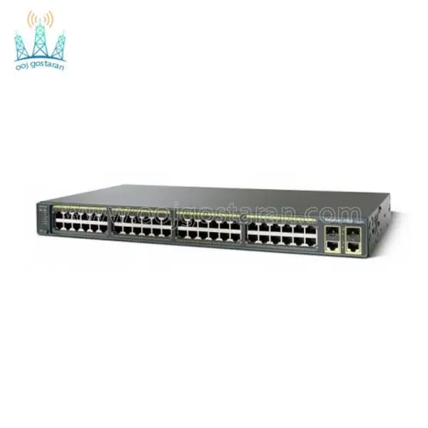 سوئیچ شبکه 48 پورت سیسکو مدل WS-C2960-48TC-L Cisco WS C2960 48TC L - 5