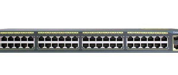 CISCO WS-C2960-48PST-L 48Port Switch