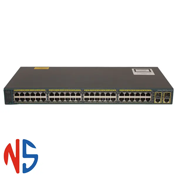 سوئیچ شبکه سیسکو 48 پورت WS-C2960-48PST-S - 5