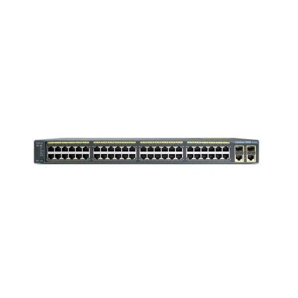 سوئیچ 48 پورت سیسکو مدل WS-C2960-48PST-L CISCO WS-C2960-48PST-L 48Port Switch - 2