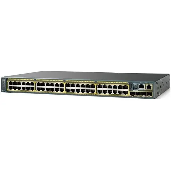 سوئیچ 48 پورت سیسکو ریفر WS-C2960S-48TS-L Cisco WS-C2960S-48TS-L - 4