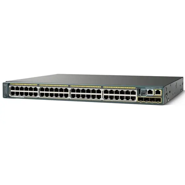 سوئیچ 48 پورت سیسکو مدل WS-C2960S-48FPS-L Cisco WS-C2960S-F48FPS-L 48Port Switch - 3