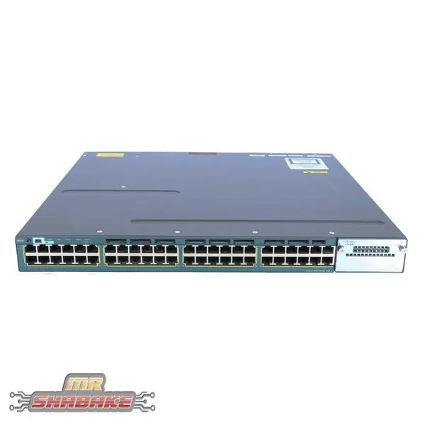 سوئیچ شبکه 48 پورت سیسکو WS-C3560X-48T-S - 2
