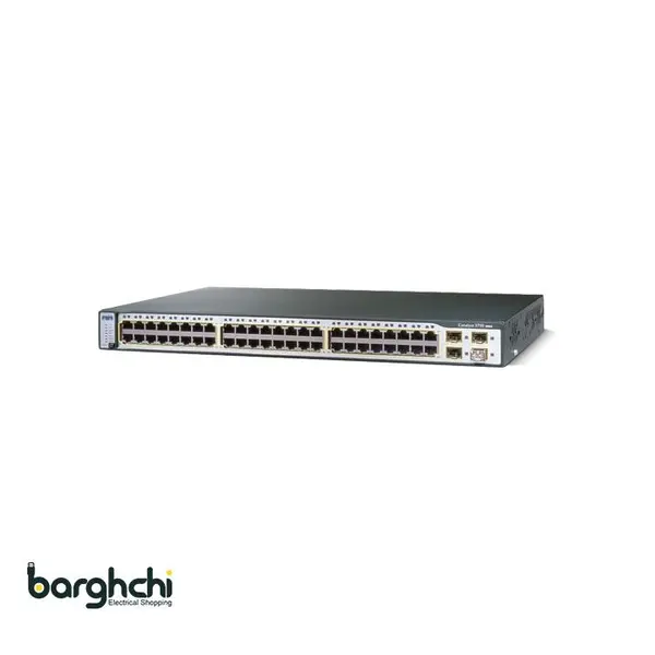 سوئیچ 48 پورت سیسکو مدل WS-C3750-48TS-S - 4