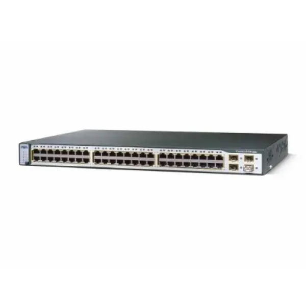 سوئیچ 48 پورت سیسکو مدل WS-C3750-48TS-S - 2