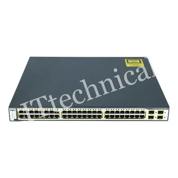 سوئیچ 48 پورت سیسکو مدل WS-C3750-48TS-E - 2