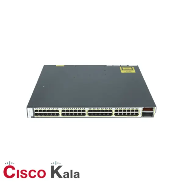 سوئیچ شبکه 48 پورت سیسکو مدل WS-C3750E-48PD-E - 3