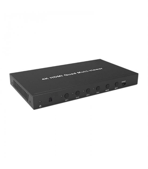 Faranet HDMI 4×1 Switch Quad Multi-View With IR + VGA OUT & Audio Extracat / FN-S204M