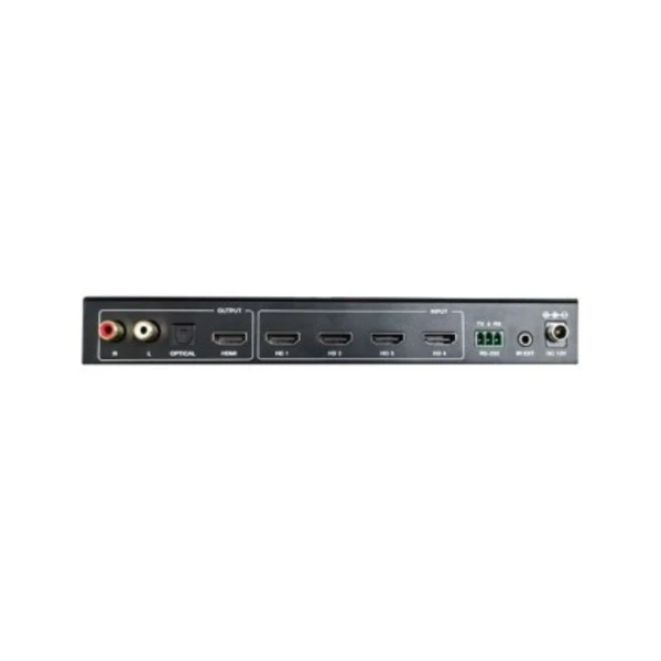 سوئیچ کواد 4 پورت HDMI با خروجی صدا و ریموت کنترل فرانت FN-Q241M