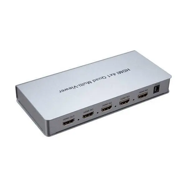 سوییچ 4 پورت HDMI وی نت مدل V-SWHDQ004 QUAD