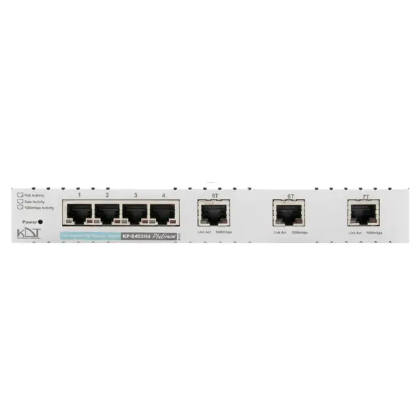 سوئیچ 4 پورت کی دی تی مدل KP-0403H4 KDT KP-0403H4 4-Port Switch