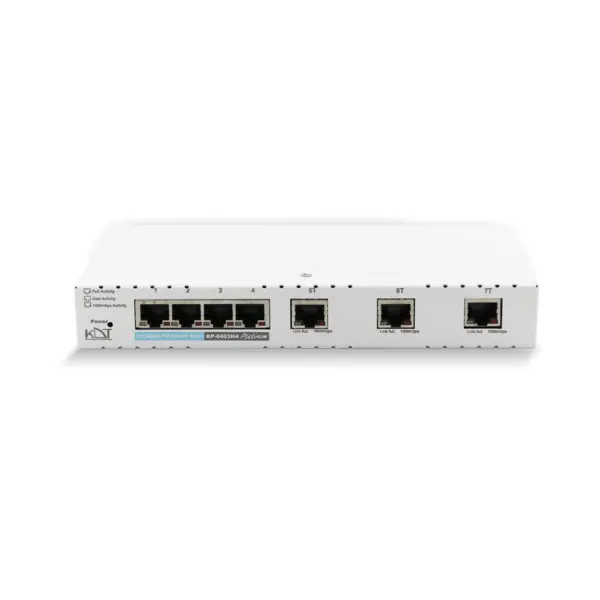 سوئیچ 4 پورت کی دی تی مدل KP-0403H4 KDT KP-0403H4 4-Port Switch