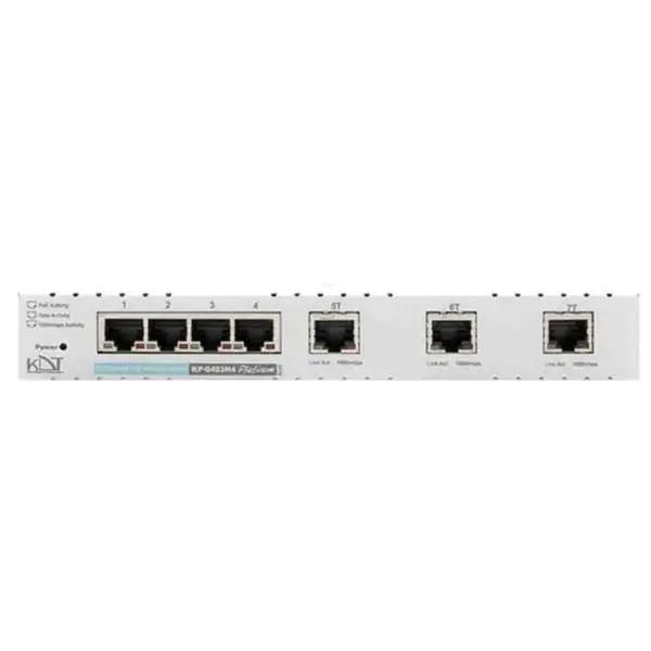 سوئیچ 4 پورت کی دی تی مدل KP-0403H4 KDT KP-0403H4 4-Port Switch
