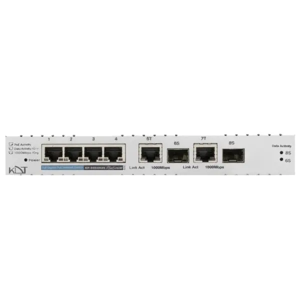 سوئیچ 4 پورت کی دی تی مدل KP-0404H4S KDT KP-0404H4S 4-Port Switch