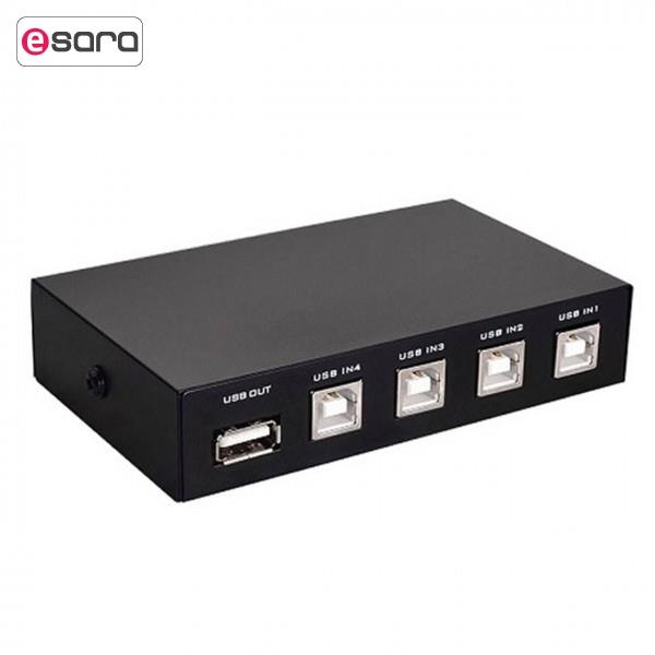 هاب سوئیچ 4 پورت پرینتر  وی-نت مدل USB