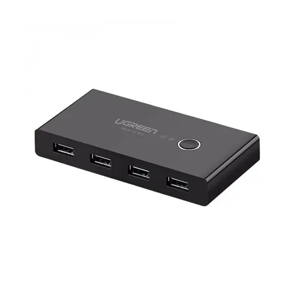 سوئیچ 4 پورت USB اتوماتیک یوگرین US216 UGREEN US216 4Port USB Switch