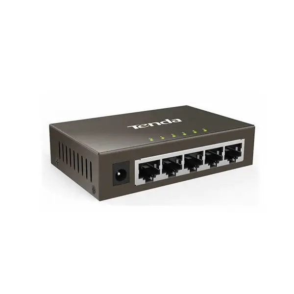 سوییچ تندا 5 پورتی غیرمدیریتی گیگابیت دسکتاپ تی ایی جی 1005 دی Switch: Tenda 5-Port Gigabit Desktop TEG1005D