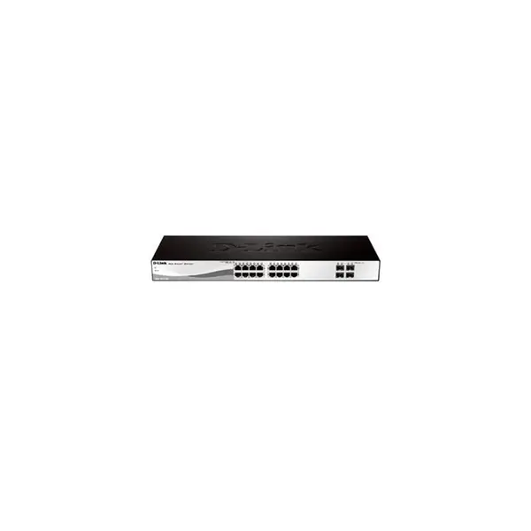 سوییج 52 پورت اسمارت دی لینک مدل دی جی اس 1210 52 پی D-Link DGS-1210-52P 52-Port Smart Managed Switch - 4