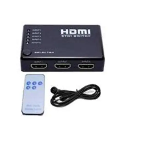 سوئیچ 5 پورت HDMI با قابلیت 3D فرانت مدل FN-S155 Faranet FN-S155 5port HDMI switch - 5