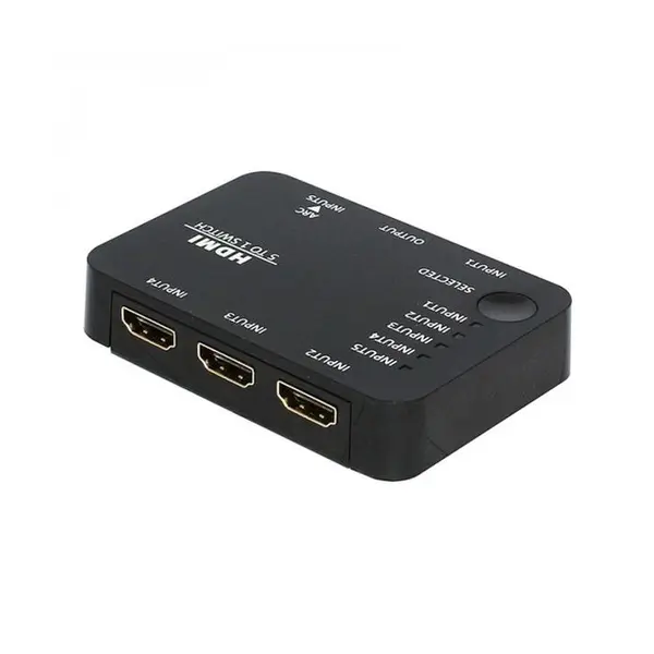 سوئیچ 5 پورت HDMI با قابلیت 3D فرانت مدل FN-S155 Faranet FN-S155 5port HDMI switch - 3