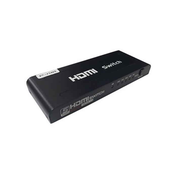 سوییچ 5 پورت HDMI پی نت مدل 501