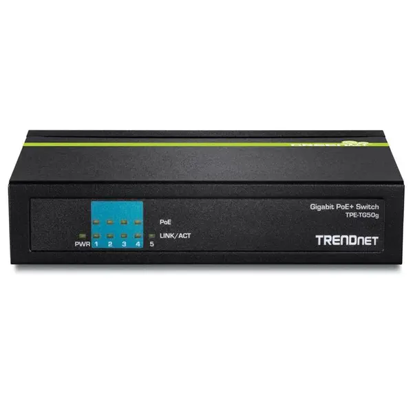 TRENDnet TPE-TG50G 5 Port POE Switch