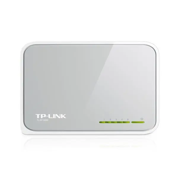 سوییچ 5 پورت مگابیتی و دسکتاپ تی پی-لینک مدل TL-SF1005D TP-LINK TL-SF1005D 5-Port 10/100Mbps Desktop Switch - 4